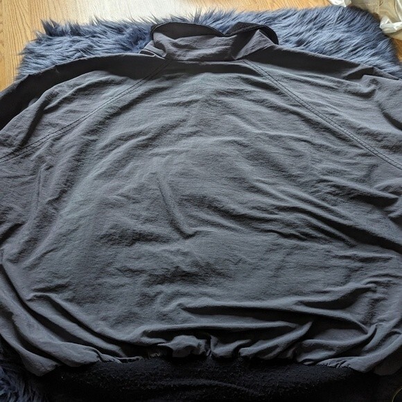 Vintage Girard Old Style Beer Gray Logo Nylon Windbreaker Jacket Size 2XL - Picture 8 of 10